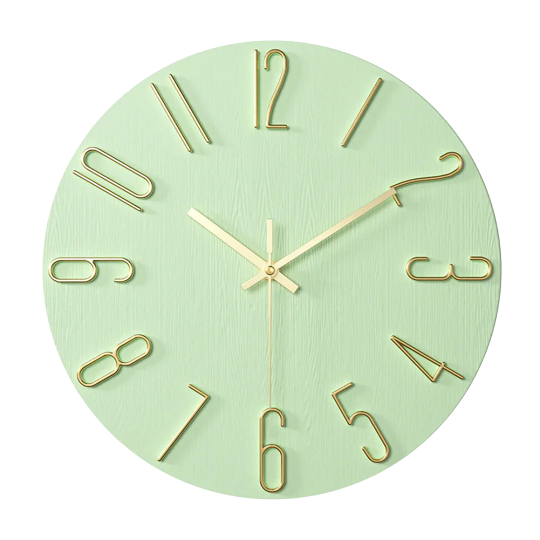 Modern Minimalist Wall Clock 30 cm – Quartz Wall Clock Decor for Living Room, Sleek Design and Easy Installation 9