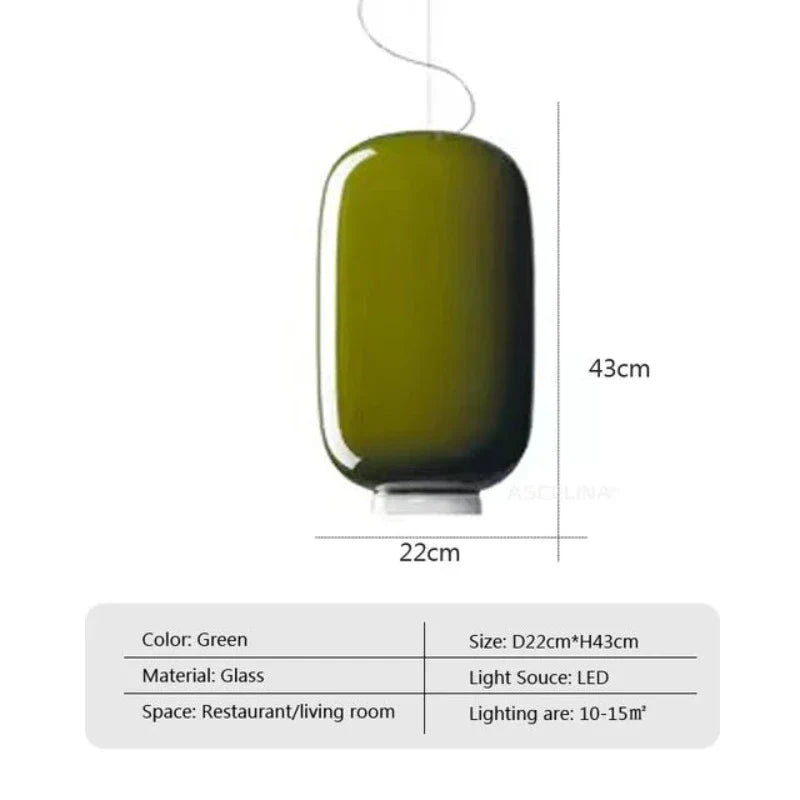 Modern Glass Pendant Lamps