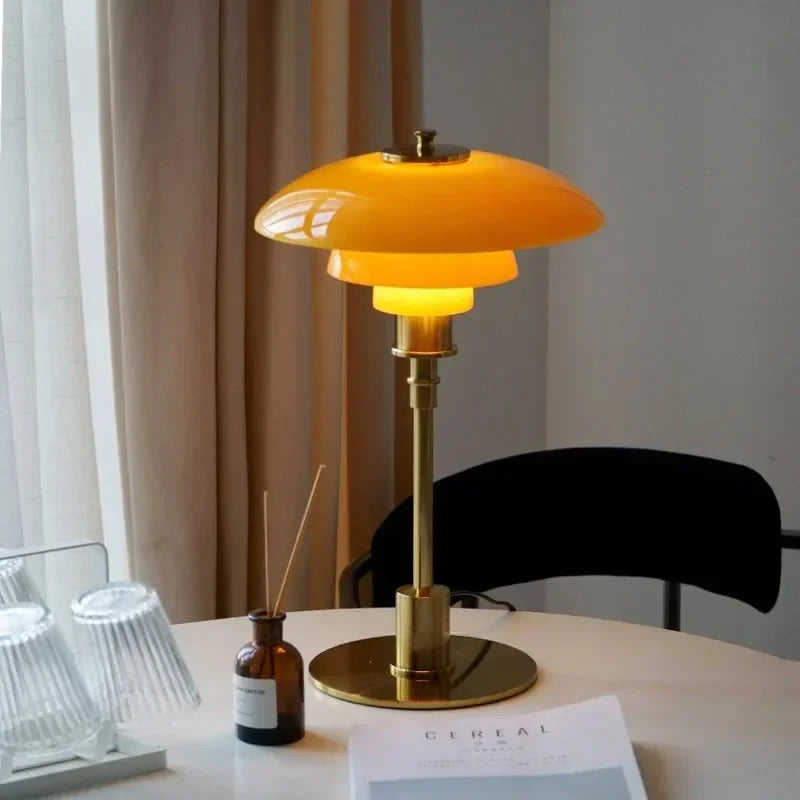 Scandinavian Simple Glass Table Lamp