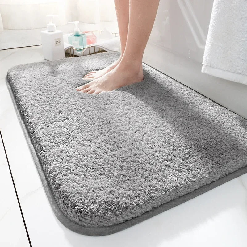 Non-Slip Plush Bath Mat – Soft, High Absorption Bathroom Rug with Machine Washable Design 5