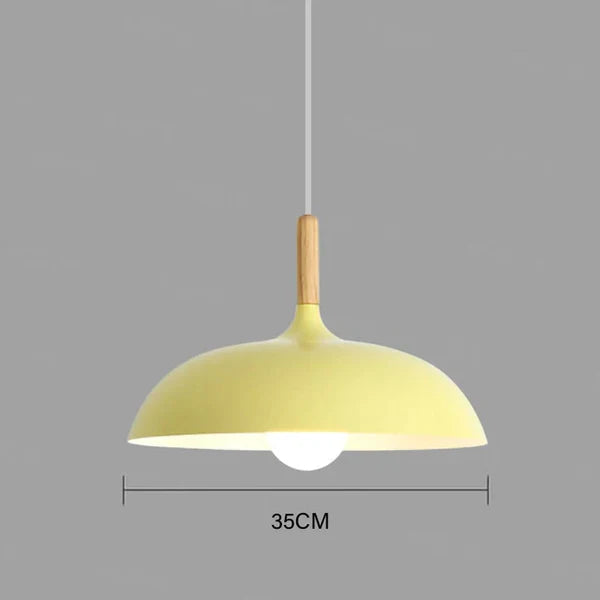 Ceiling lamp in Northern Oak