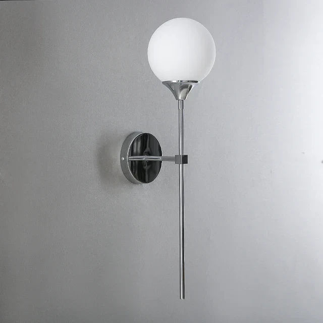 Scandinavian modern glass wall lamp