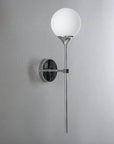 Scandinavian modern glass wall lamp