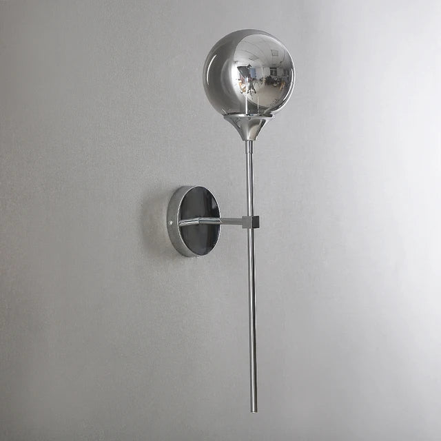 Scandinavian modern glass wall lamp