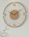 Nordic Stylish Solid Wood Wall Clock