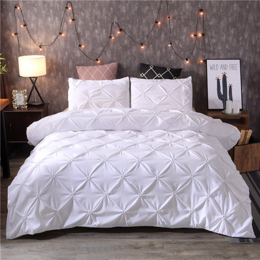 Premium Cotton Bedding Set - Soft Breathable Duvet Covers and Percale Sheets for Elegant Bedroom Decor 6