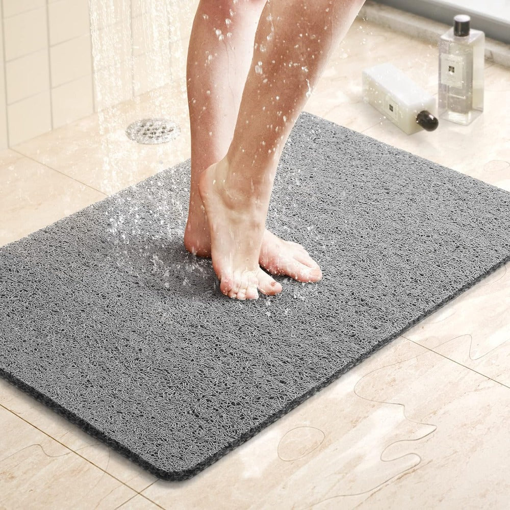 Quick Dry Non-Slip Shower Mat with 120+ Suction Cups – Safe and Comfortable Bathing Solution 0
