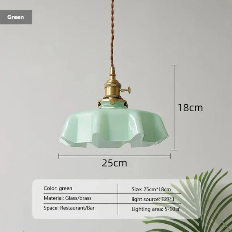 French Brass Ceiling lamp