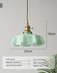 French Brass Ceiling lamp