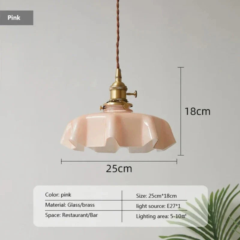 French Brass Ceiling lamp