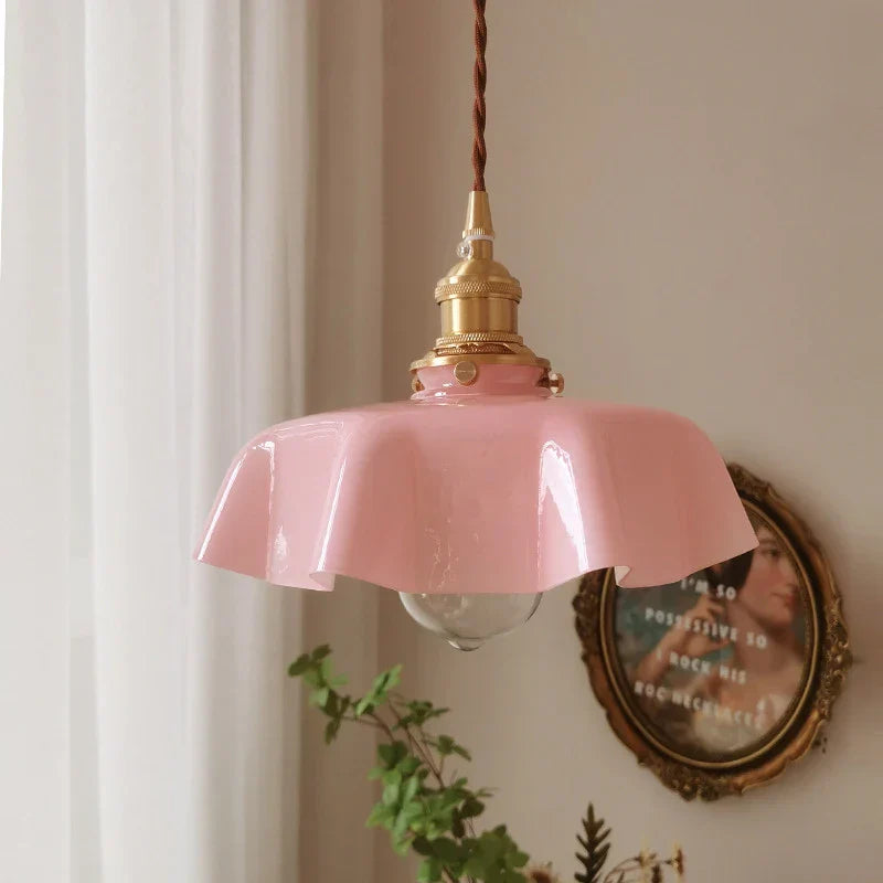 French Brass Ceiling lamp