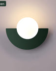 Nordic Hemisphere Wall Lamp