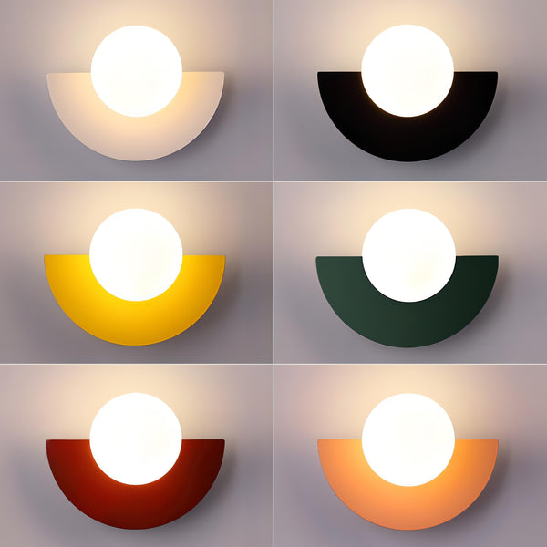 Nordic Hemisphere Wall Lamp