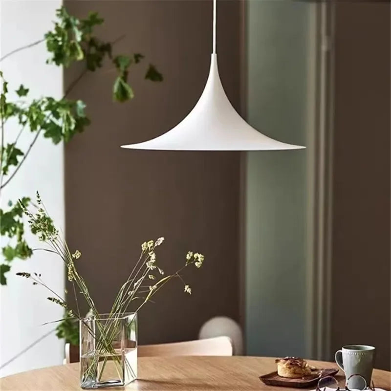 Scandinavian Wide Pendant Lamp