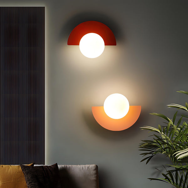 Nordic Hemisphere Wall Lamp