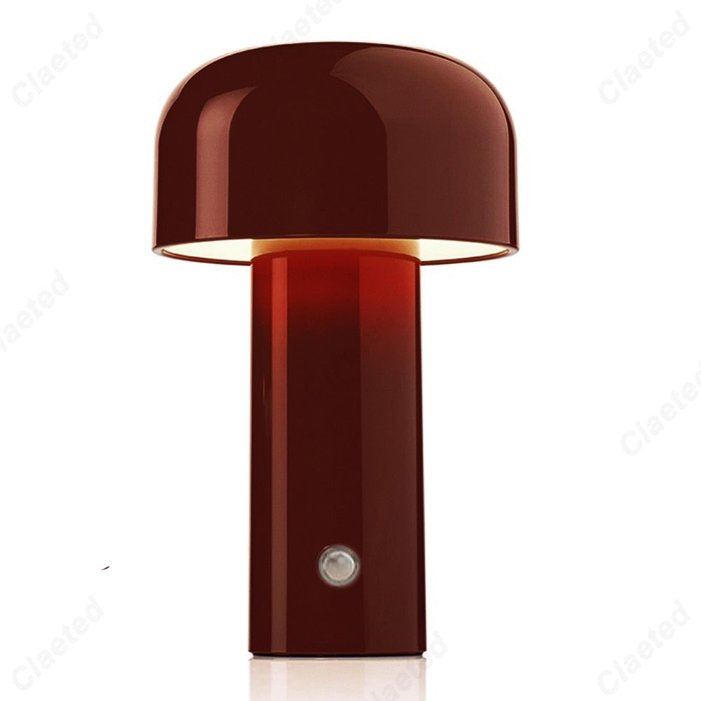 Retro design wireless LED table lamp with touch (USB)
