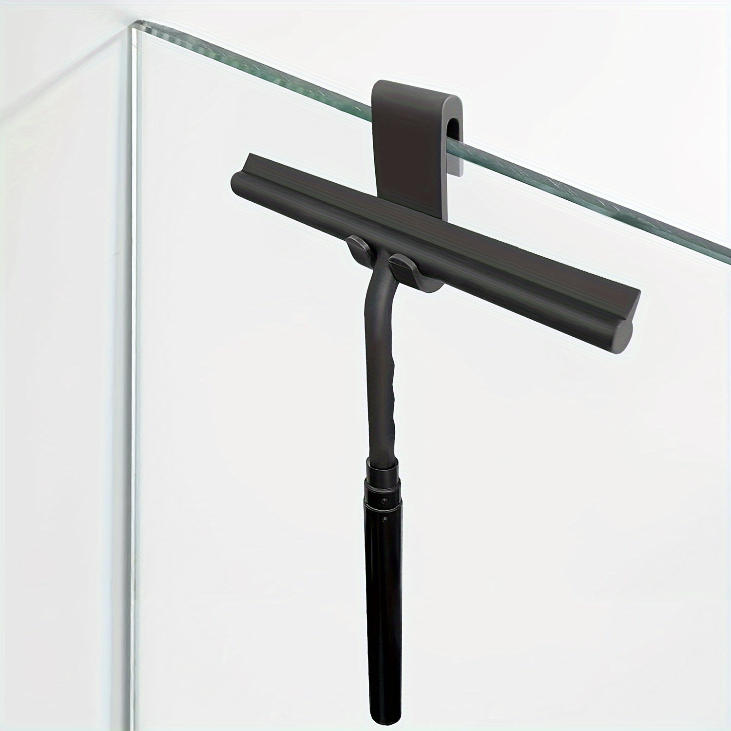 Telescopic Shower Squeegee with Extendable Handle Up to 120 cm – Effortless Bathroom Cleaning Tool for Streak-Free Surfaces 2