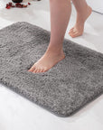Ultra-Soft Microfiber Bath Mat 50 x 80 cm with Non-Slip Backing - Quick Drying Bathroom Mats for Safety and Comfort 2