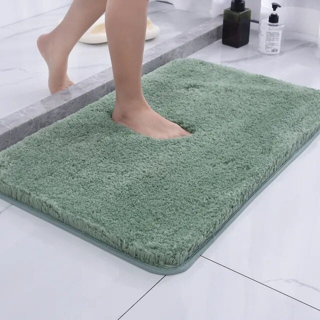 Ultra-Soft Microfiber Bath Mat 50 x 80 cm with Non-Slip Backing - Quick Drying Bathroom Mats for Safety and Comfort 7