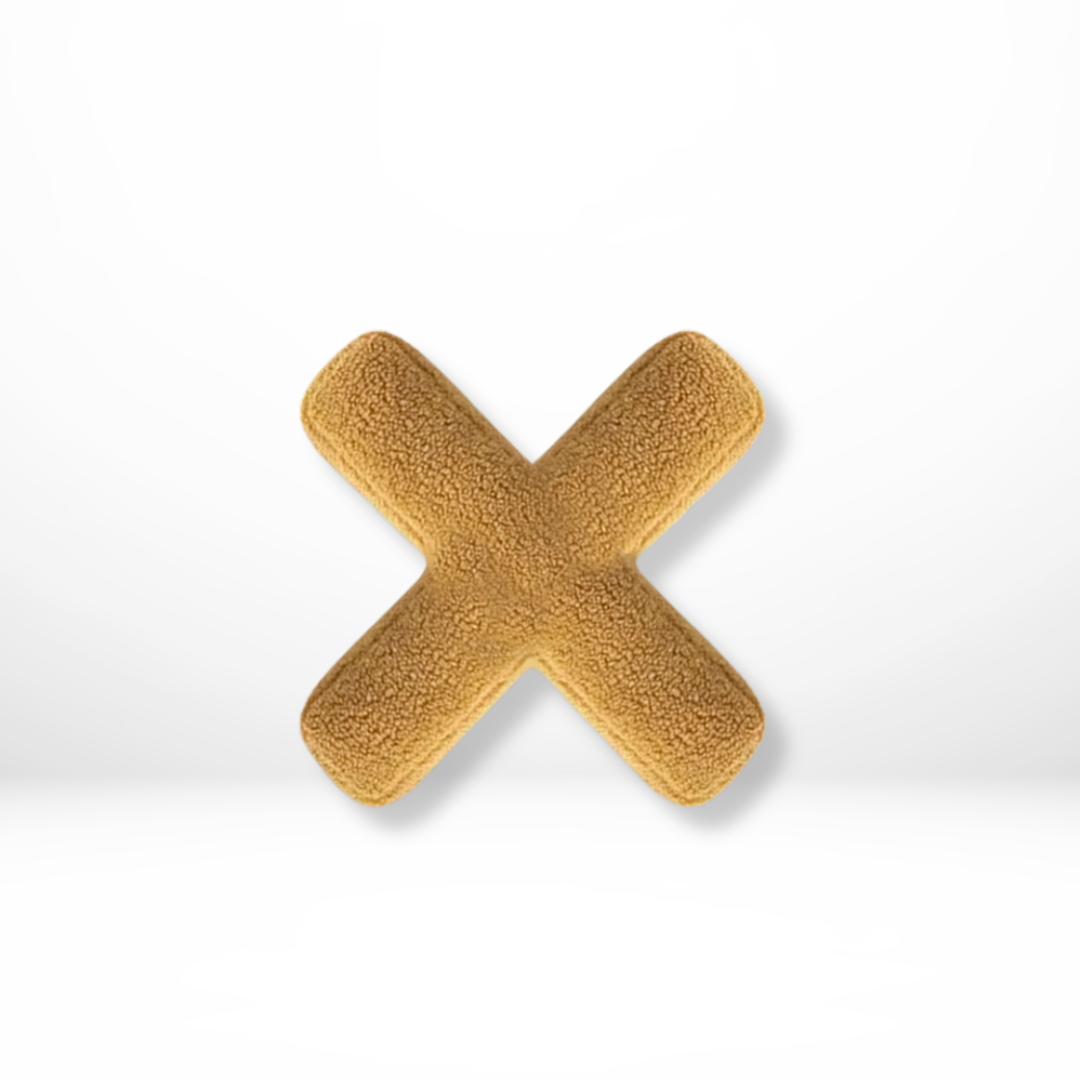 Velvet Alphabet Throw Pillow – Decorative Cushion for Couch or Bed, Personalized Home Decor with Soft Velvet Fabric 18