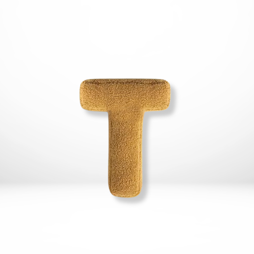 Velvet Alphabet Throw Pillow – Decorative Cushion for Couch or Bed, Personalized Home Decor with Soft Velvet Fabric 28