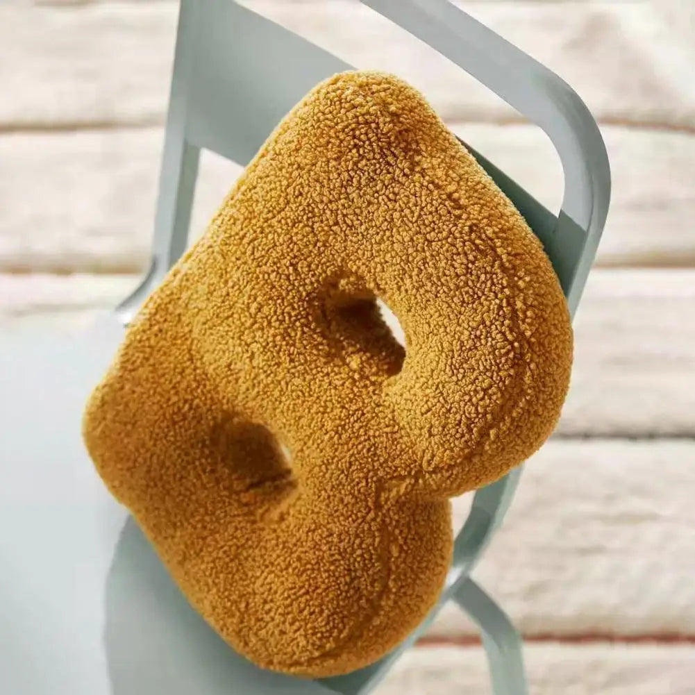 Velvet Alphabet Throw Pillow – Decorative Cushion for Couch or Bed, Personalized Home Decor with Soft Velvet Fabric 3