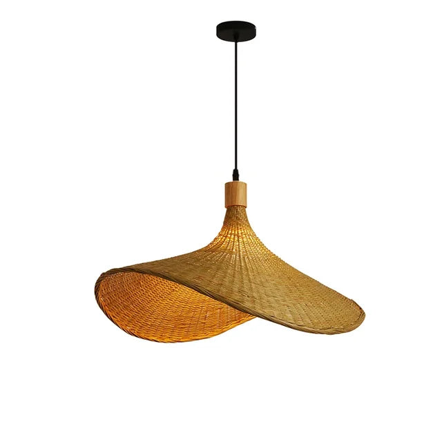 Bamboo Wicker Pendant Lamp