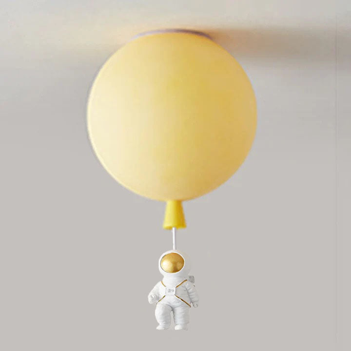 Modern Moon/Astronaut LED Acrylic Ceiling Lamp