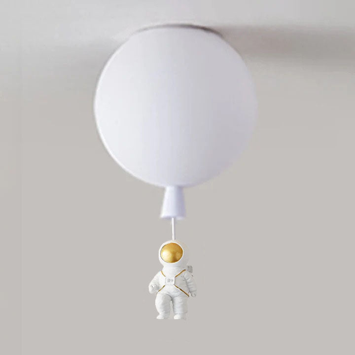 Modern Moon/Astronaut LED Acrylic Ceiling Lamp