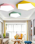 Pentagonal Ceiling Lamp Macaron