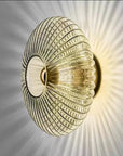 Glas Wavy Light Wall Lamp