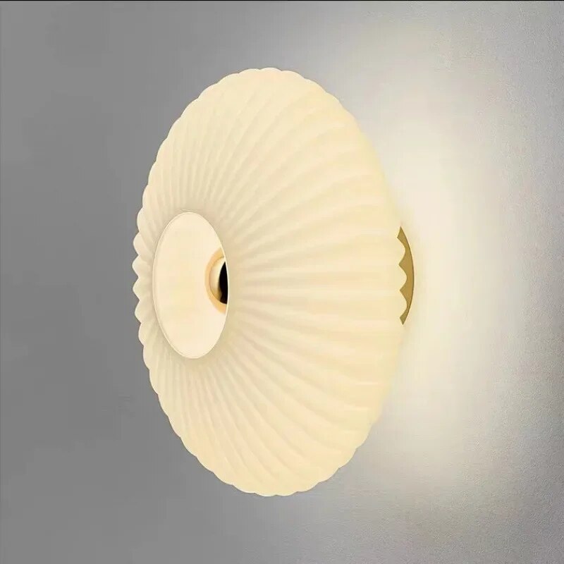 Glas Wavy Light Wall Lamp