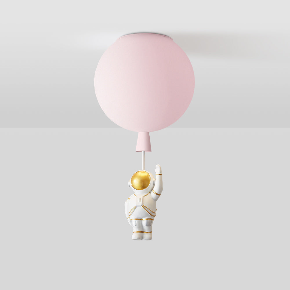 Modern Moon/Astronaut LED Acrylic Ceiling Lamp