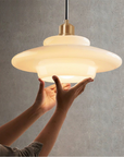 Ivory Glass Pendant Lamp