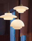 Ivory Glass Pendant Lamp