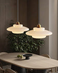 White Glass Pendant Lamp