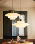 White Glass Pendant Lamp