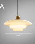 White Glass Pendant Lamp