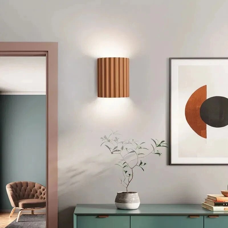 Modern resin wall lamps