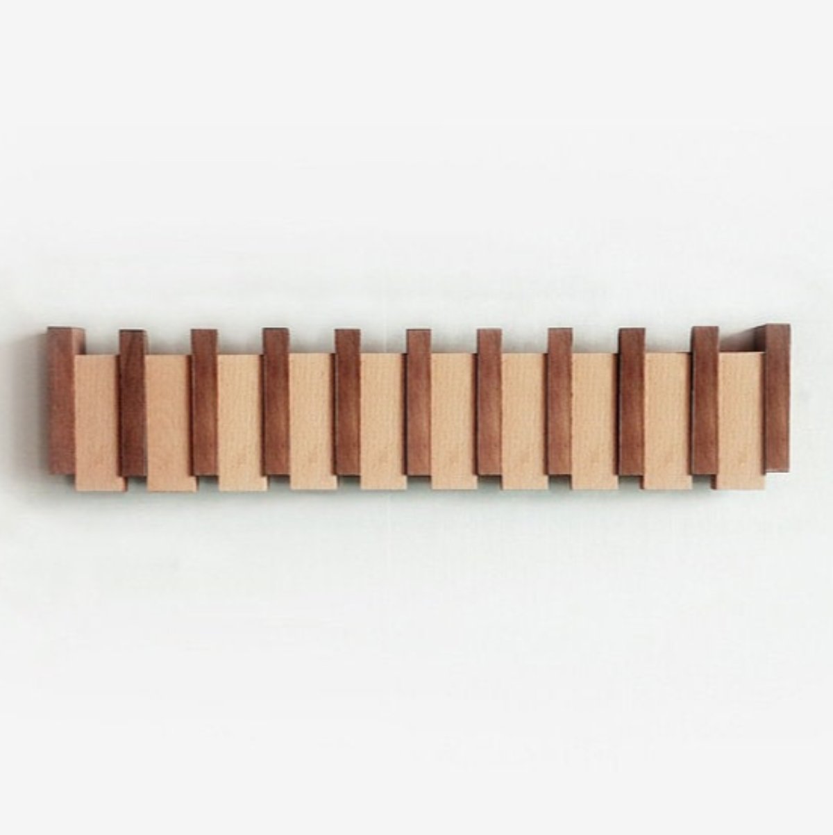 Wooden piano coat rack