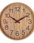 Natural Wooden Clock