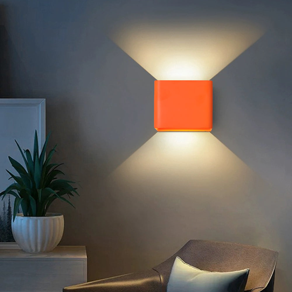 Modern square wall lamp