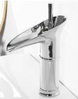 Antique Waterfall Bathroom Sink Faucet