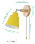 Collin wall lamp with rotating arm