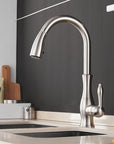 Pull-out kitchen faucet