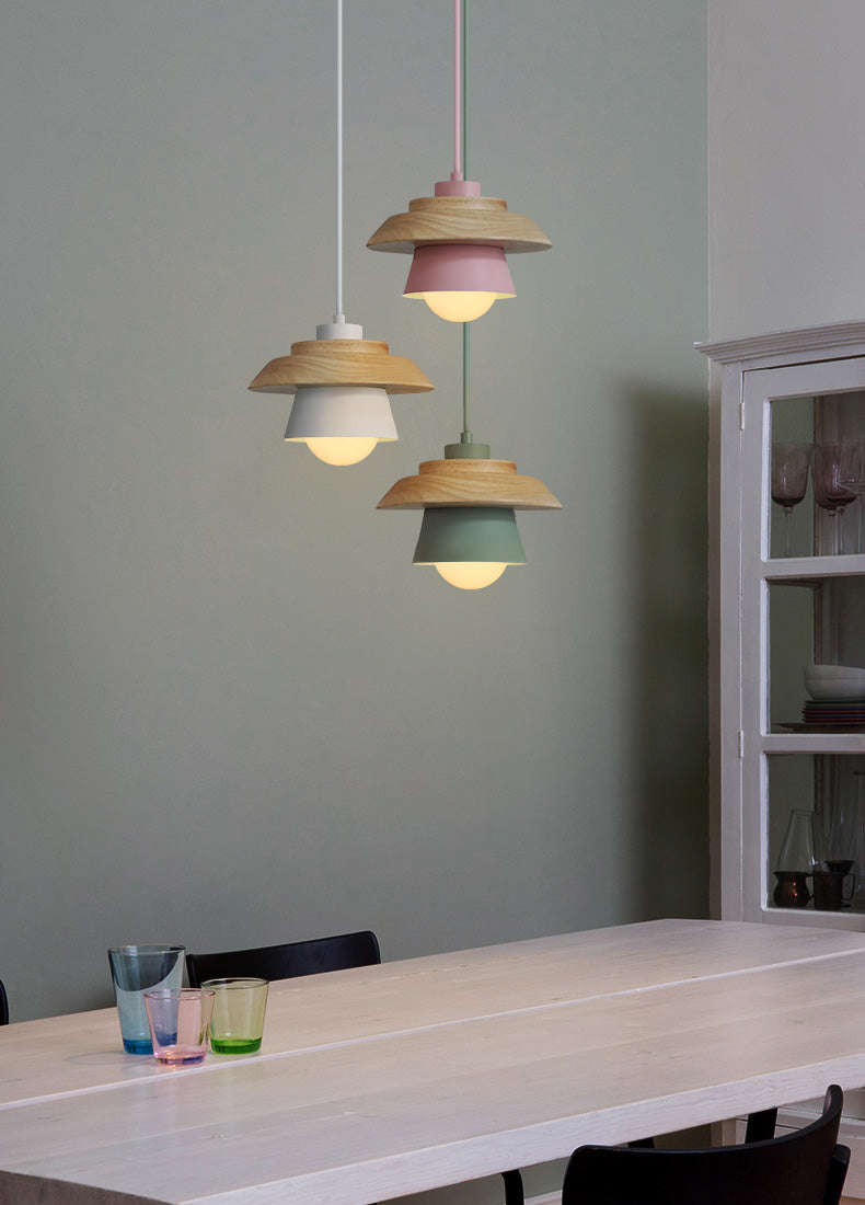 Modern Wooden pendant lamp