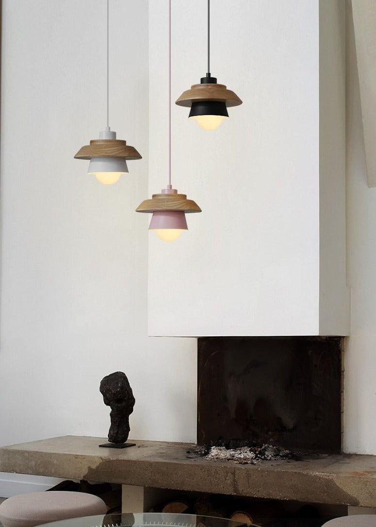 Modern Wooden pendant lamp