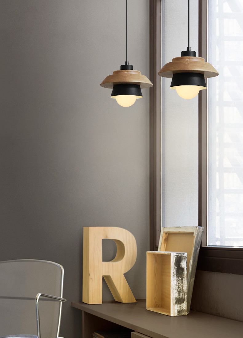 Modern Wooden pendant lamp