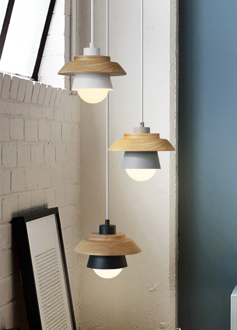 Modern Wooden pendant lamp