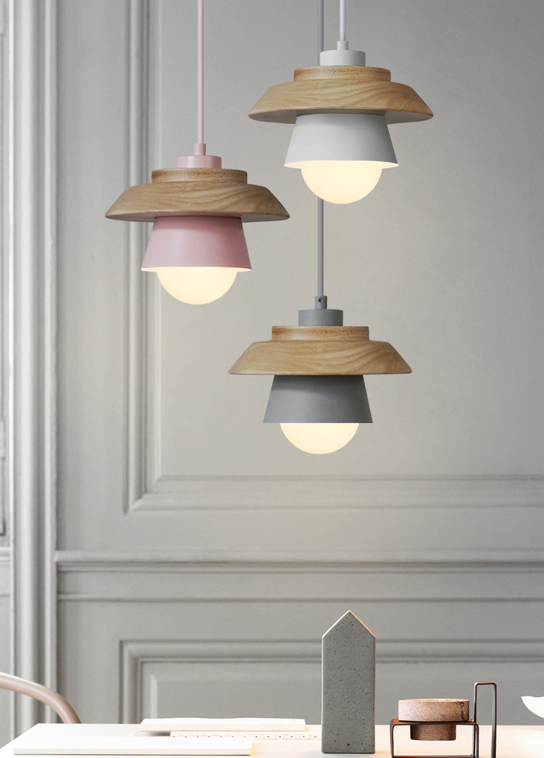 Modern Wooden pendant lamp